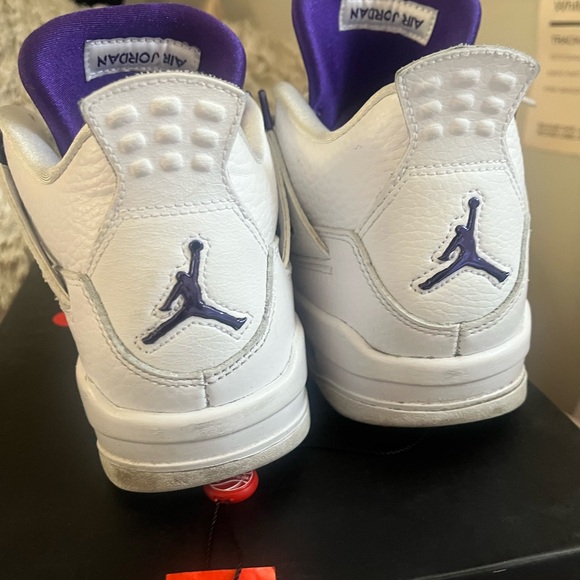 Jordan 4 metallic purple - Picture 2 of 10